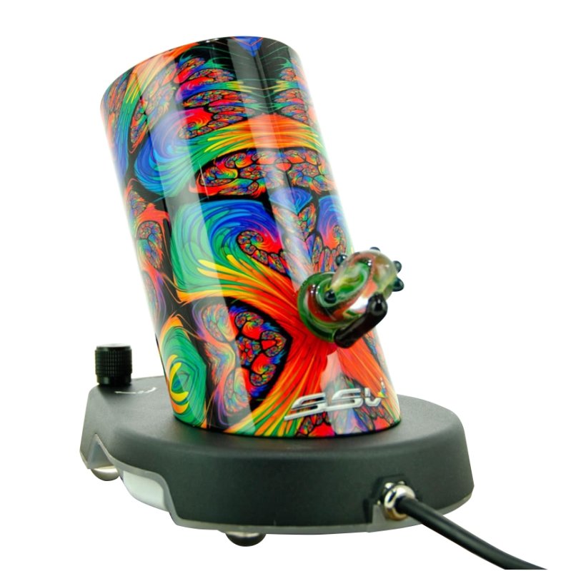 Vaporizer Elev8 Super Surfer 2.0 WRS Fractal Tripply mit Aroma Top Blau + Beutel 2 Vaporizer Elev8 Super Surfer 2.0 WRS Fractal Tripply mit Aroma Top Blau + Beutel