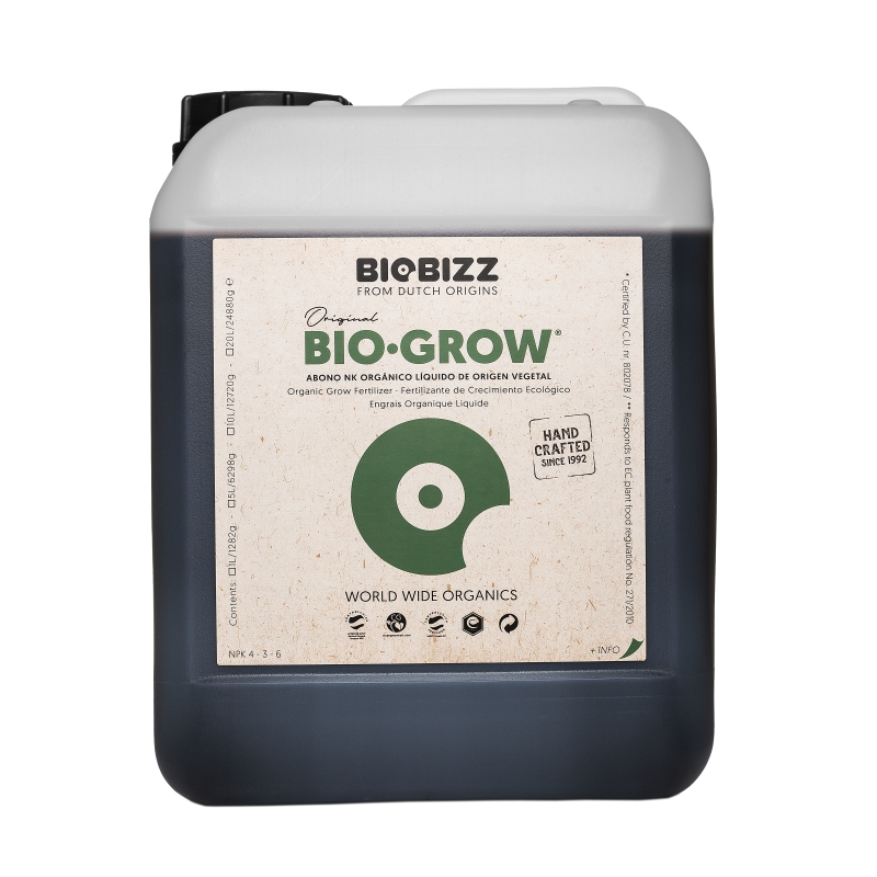 BioBizz Bio Grow Wachstumsdünger 5 l