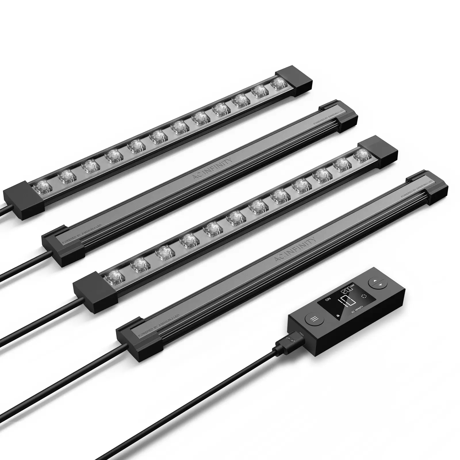 AC Infinity IONBEAM S11 Vollspektrum-LED-Leisten, 4er-Set, je 27,9 cm