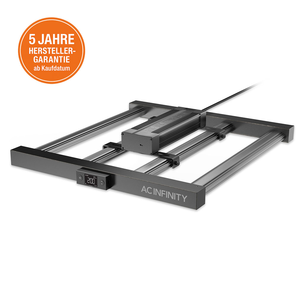 AC Infinity IONFRAME EVO4 LED-Pflanzenlampe, 300 W, für 90 x 90 cm