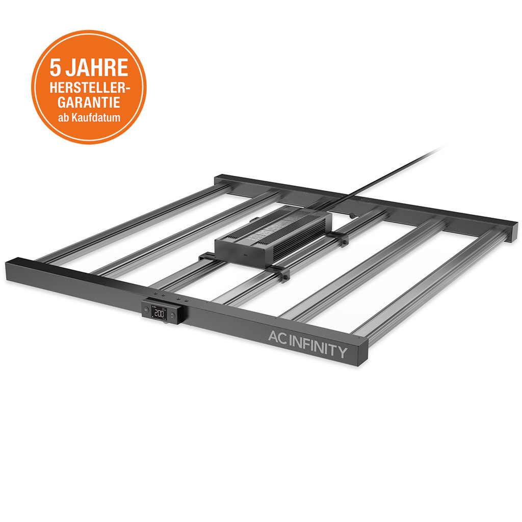 AC Infinity IONFRAME EVO6 LED-Pflanzenlampe, 500 W, für 120 x 120 cm