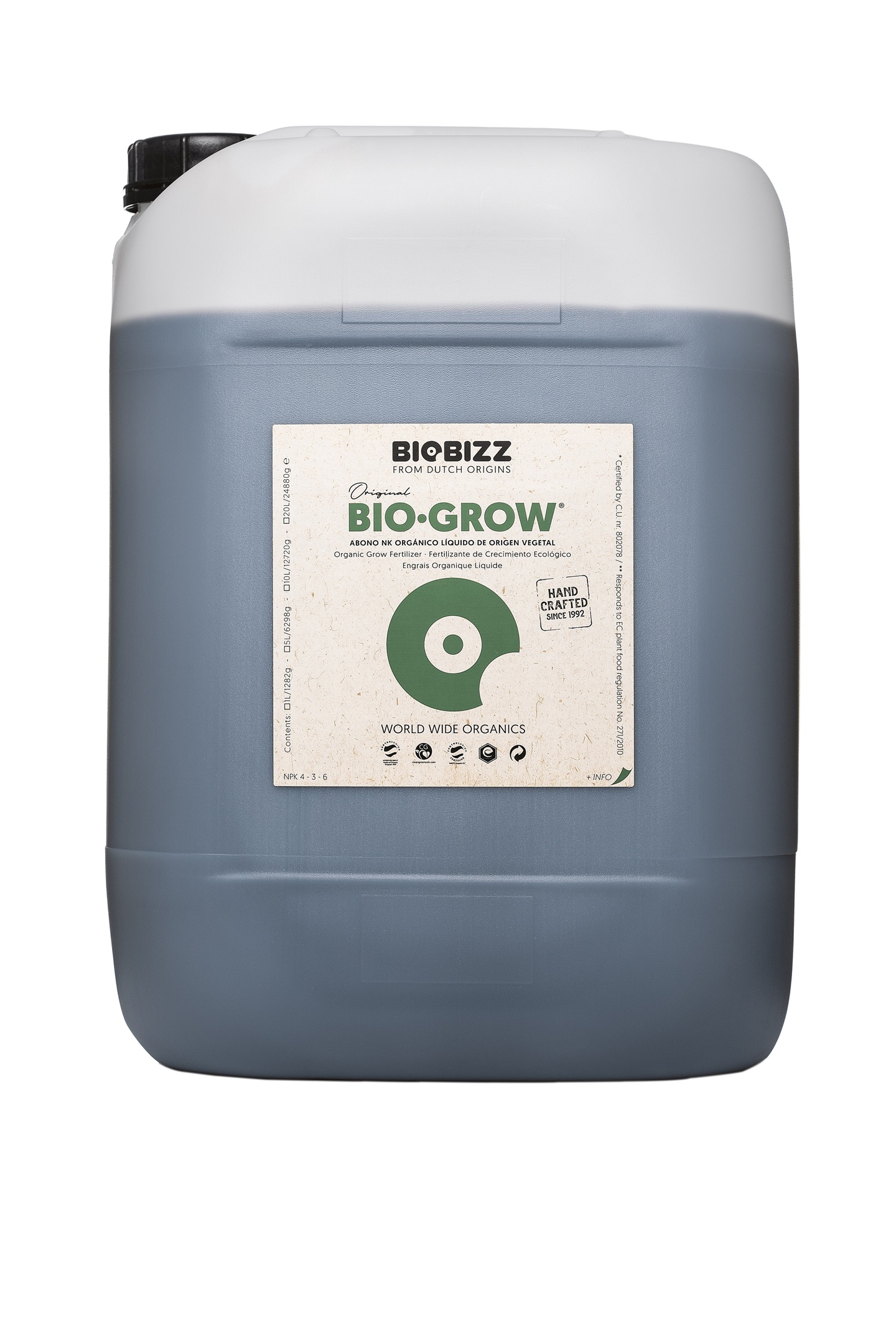 BioBizz Bio·Grow Wachstumsdünger 20 l