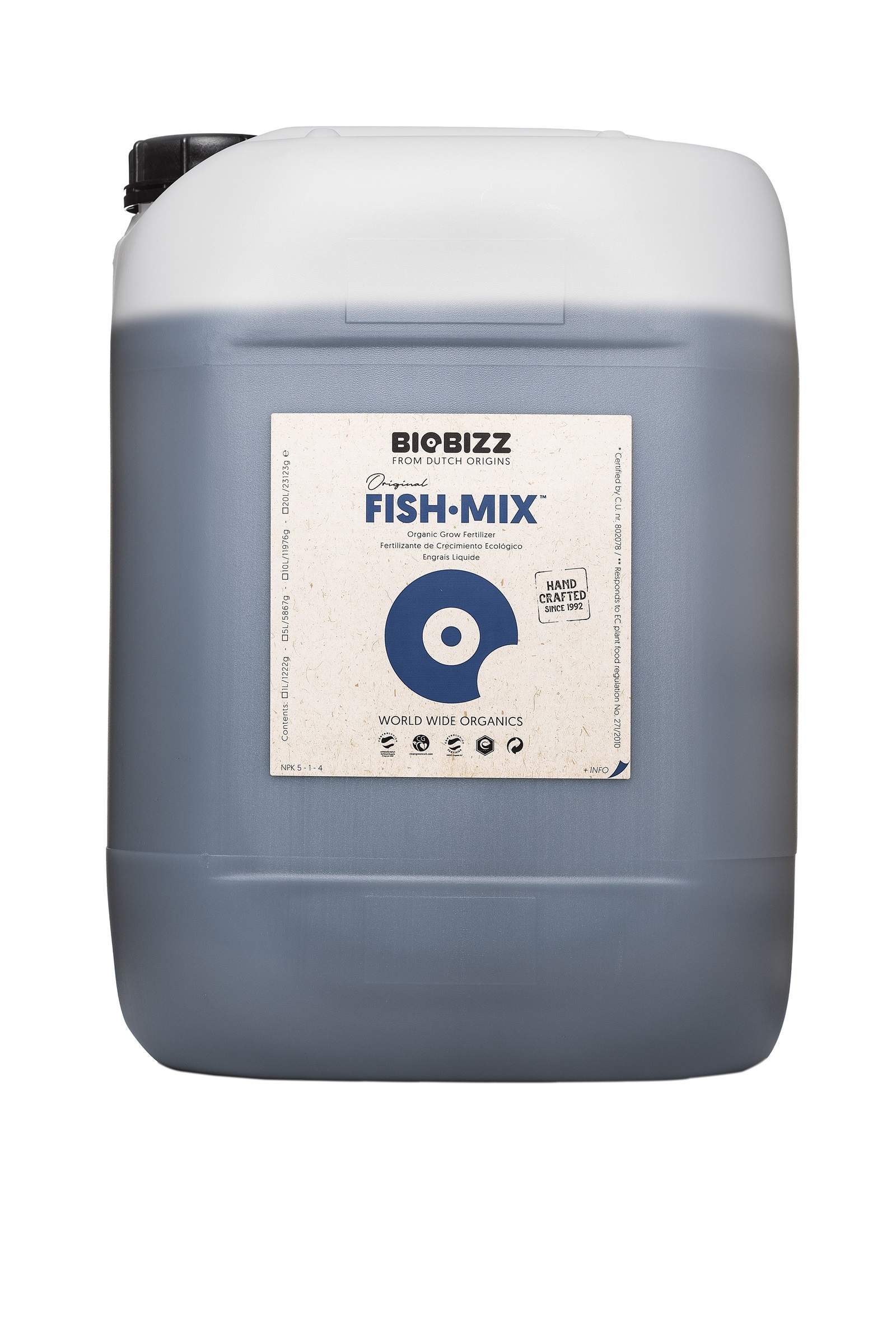 BioBizz Fish·Mix Wachstumsdünger 20 l