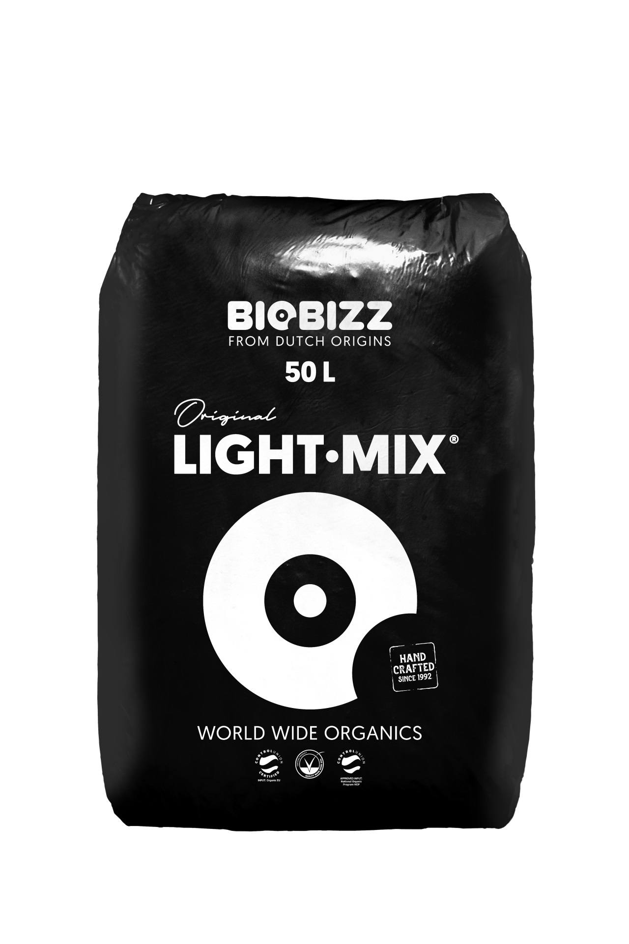 BioBizz Light·Mix leicht vorgedüngte Erde 50 l (Palette)