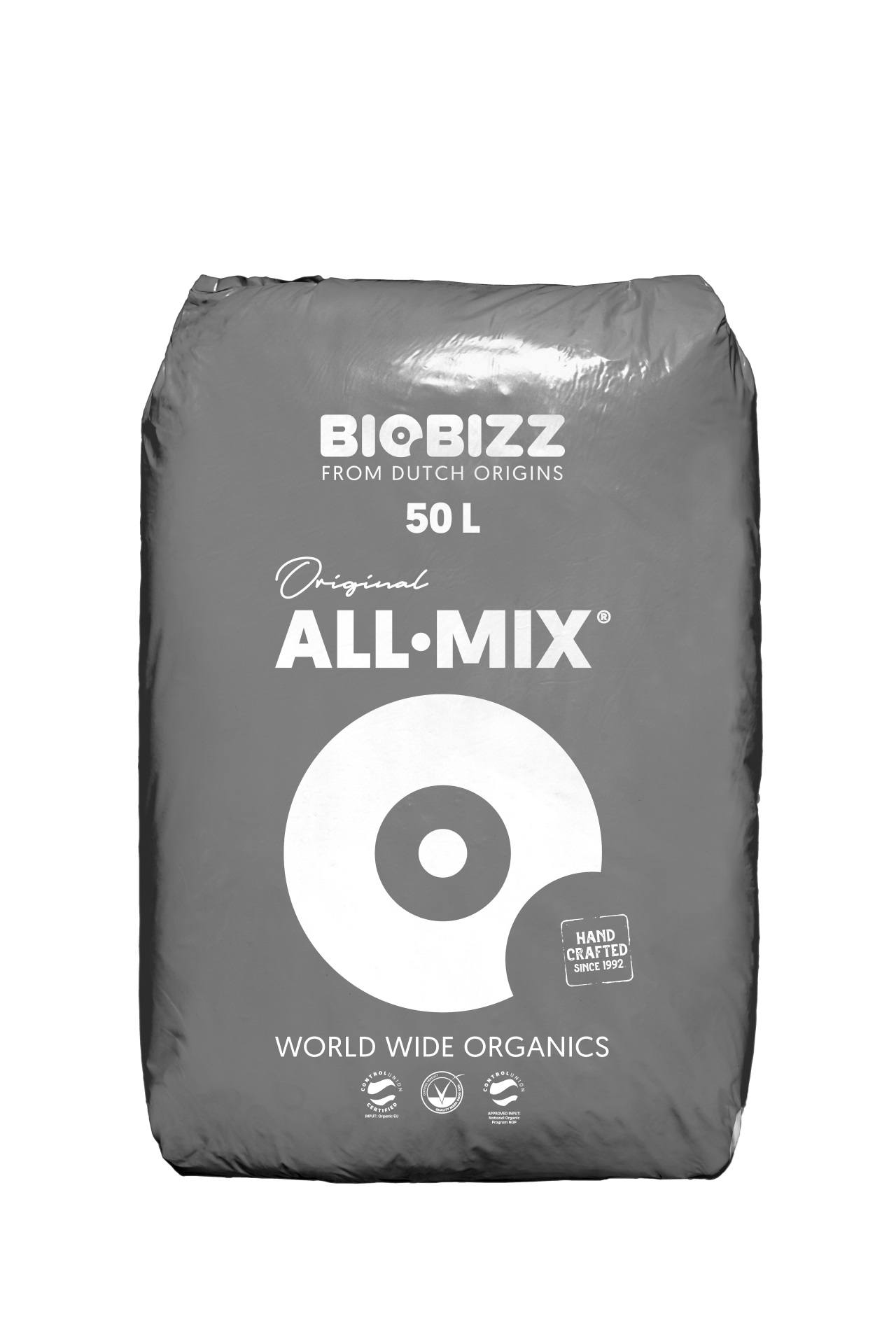 BioBizz All·Mix vorgedüngte Erde 50 l (Palette)