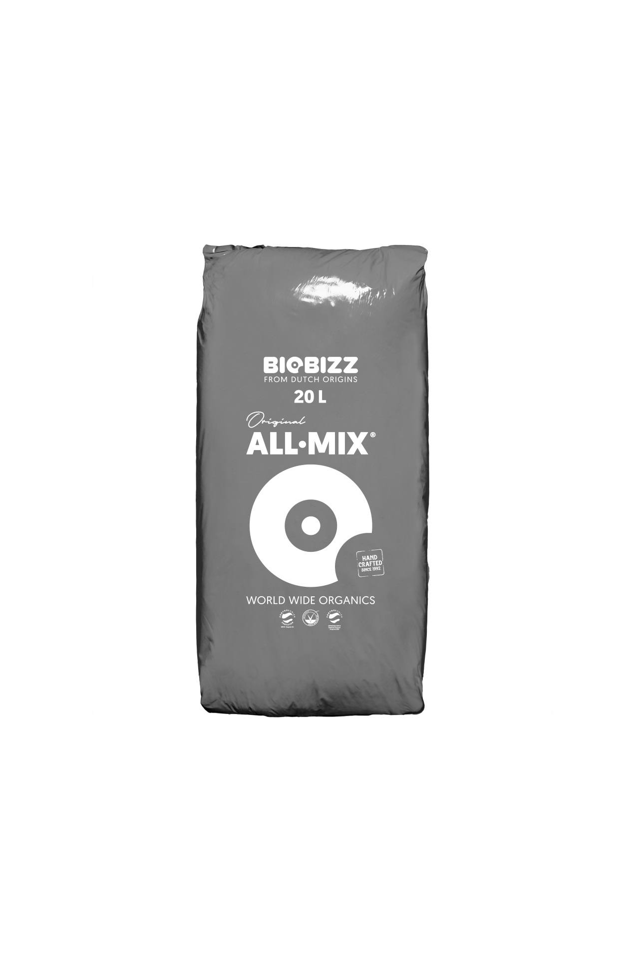 BioBizz All·Mix vorgedüngte Erde 20 l (Palette)