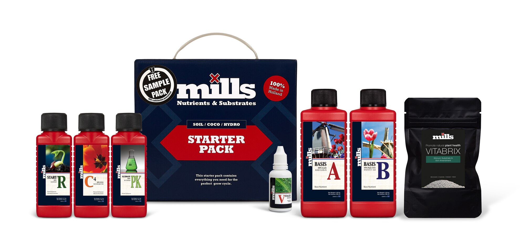 Mills Regular Starter Pack Dünger-Set