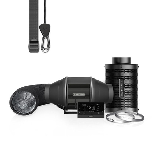 AC Infinity Abluft-Komplettset PRO mit CONTROLLER AI+, 100 mm