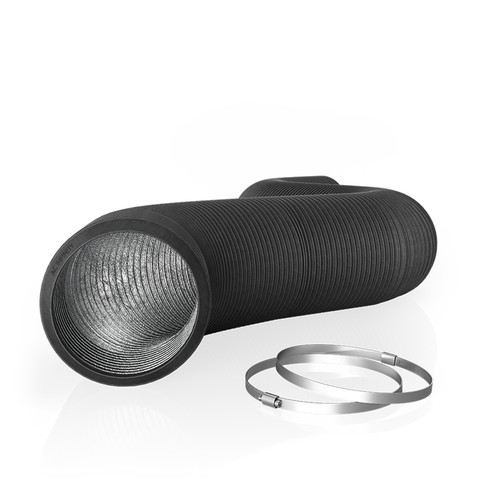 AC Infinity Flexibler Luftschlauch, 4-lagig, 250 mm, 7,62 m