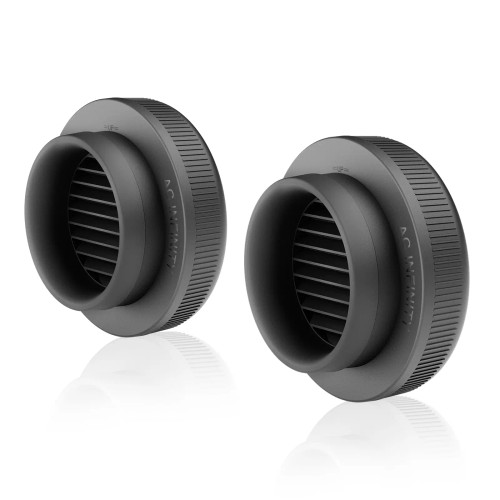 AC Infinity Belüftungsaufsatz mit Lichtschutz für Growzelte, 150 mm, 2er-Pack