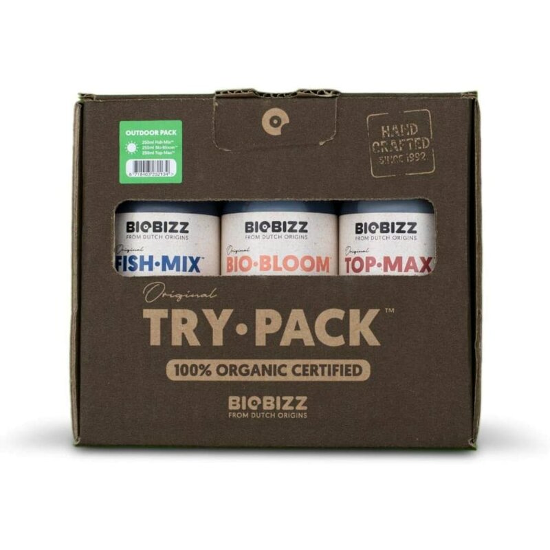 BioBizz Try·Pack Outdoor Dünger-Set