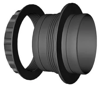 growTOOL growAIR-Flange Schlauchdurchführung 100 mm