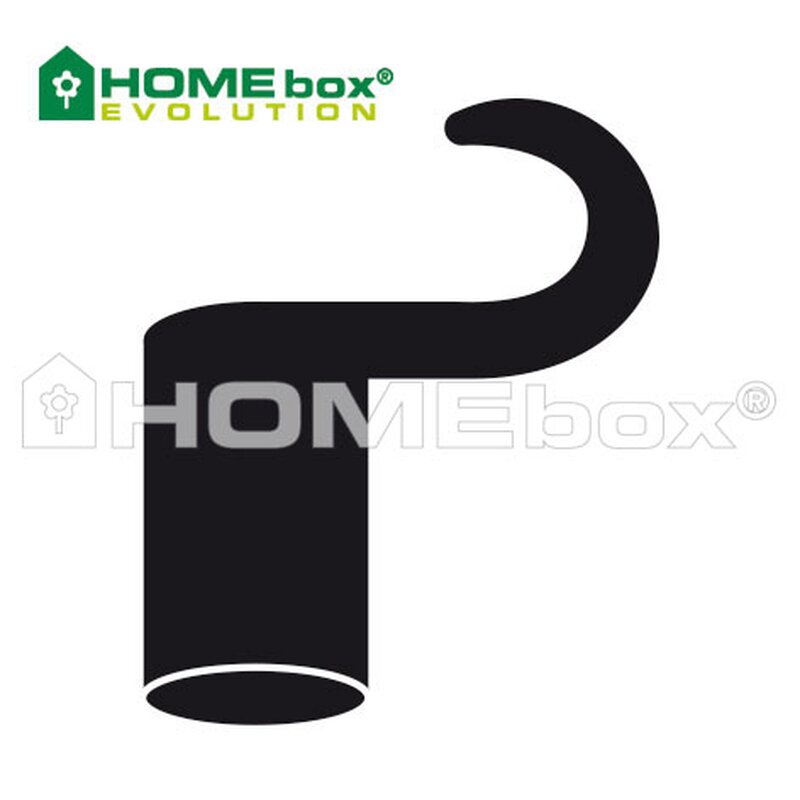 HOMEbox Ersatzhaken lang, für Ø 22 mm, 4er-Set