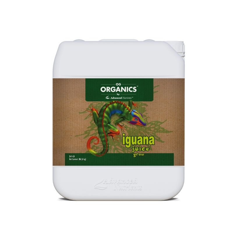 Advanced Nutrients OG Organics Iguana Juice Grow Organischer Basisdünger für Wachstum 5 l