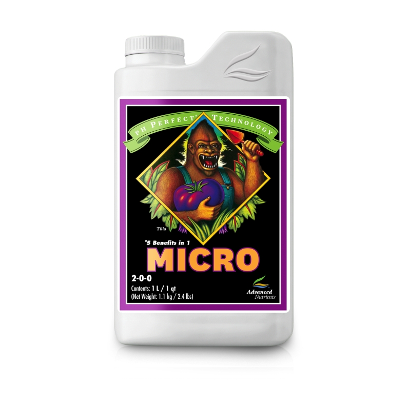 Advanced Nutrients pH Perfect Micro Basisdünger, Einzelkomponente 1 l