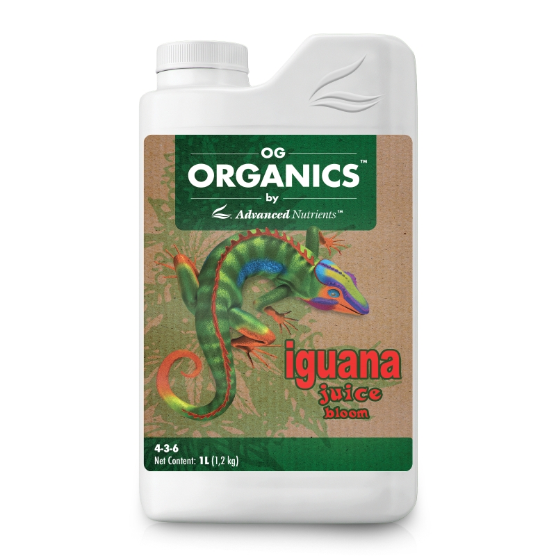 Advanced Nutrients OG Organics Iguana Juice Bloom Organischer Basisdünger für Blüte 1 l