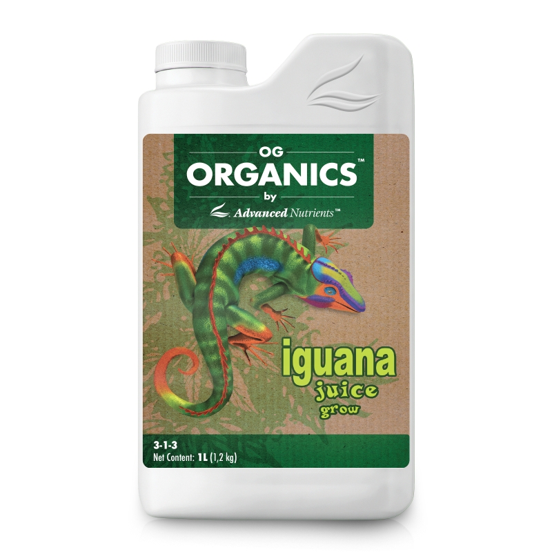 Advanced Nutrients OG Organics Iguana Juice Grow Organischer Basisdünger für Wachstum 1 l