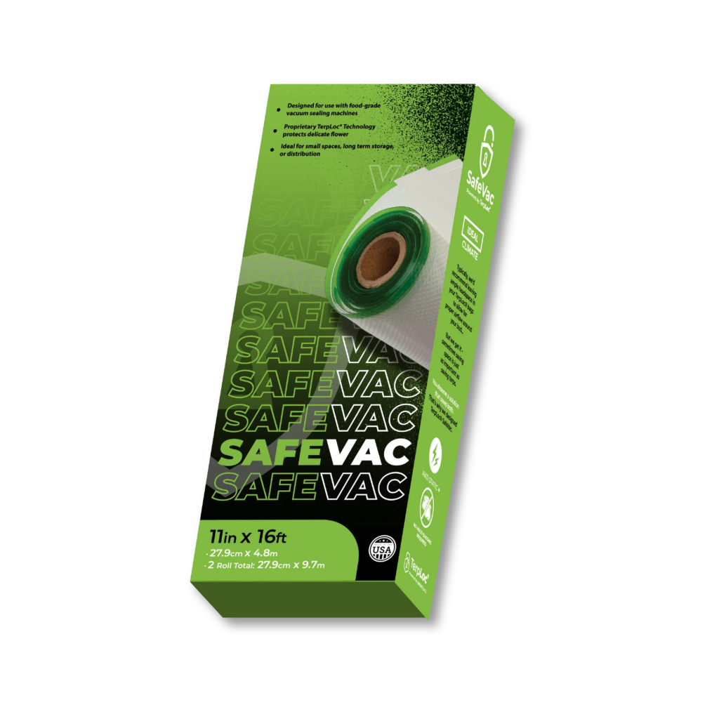 Grove Bags SafeVac TerpLoc-Vakuumfolie, 2 Rollen à 28 cm x 4,8 m